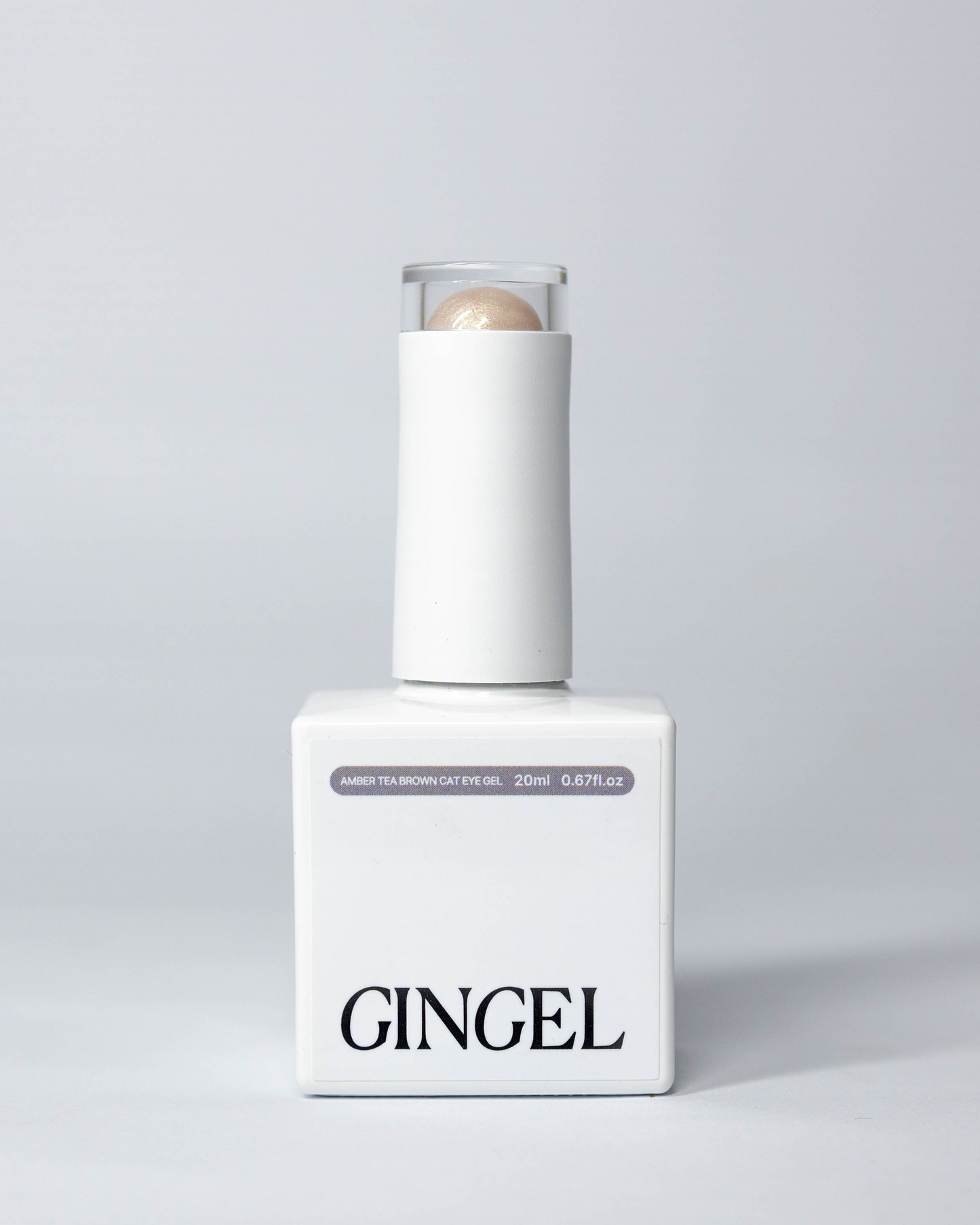 Gingel - Cat Eye Gel Amber Milk Tea — #CE012