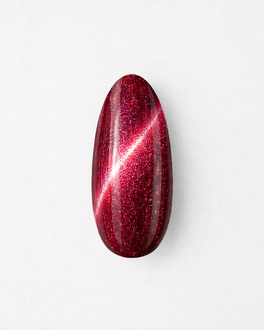 Gingel - Cat Eye Gel Red Starlight — #CE025