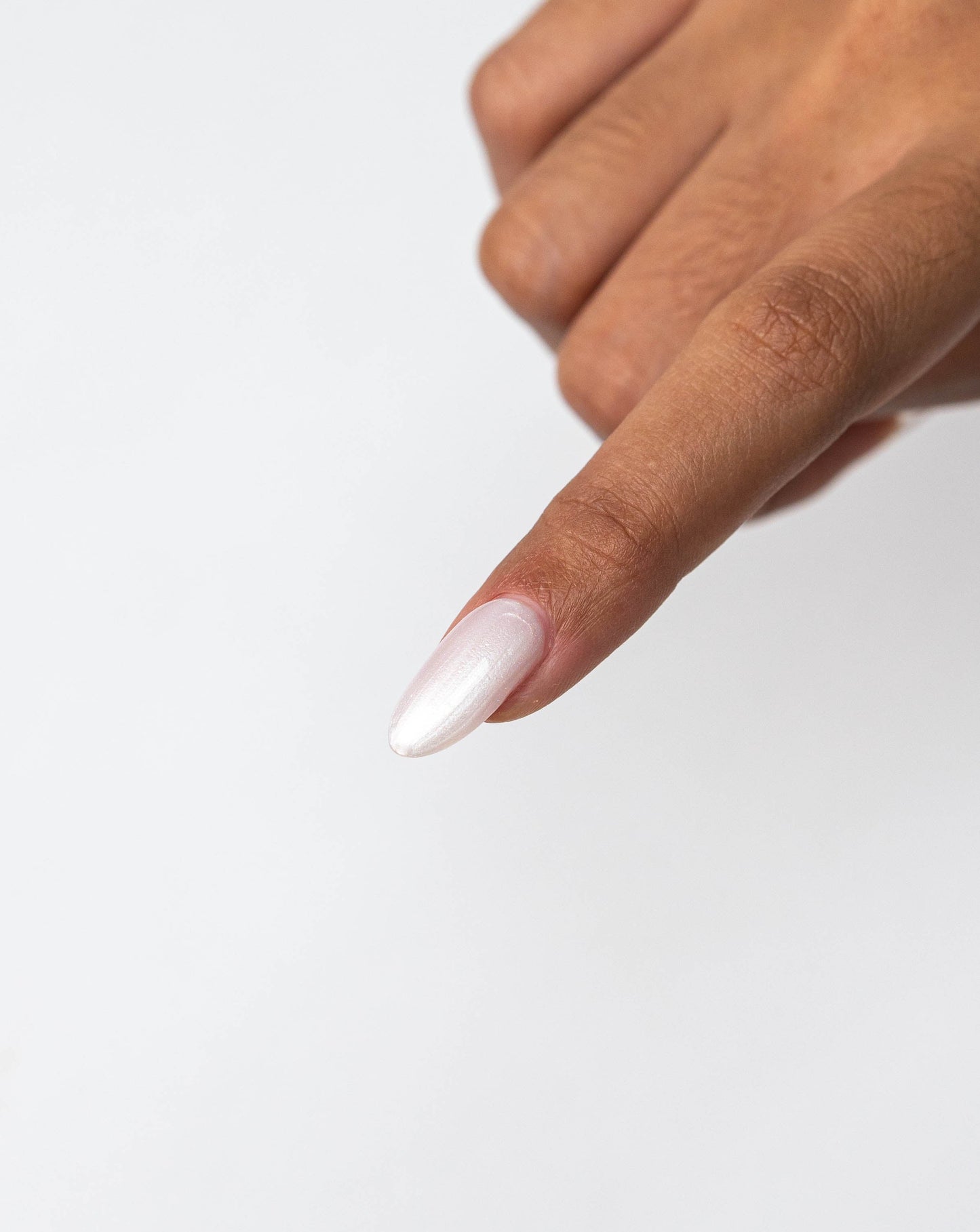 Gingel - color gel polish White Pearl — #444