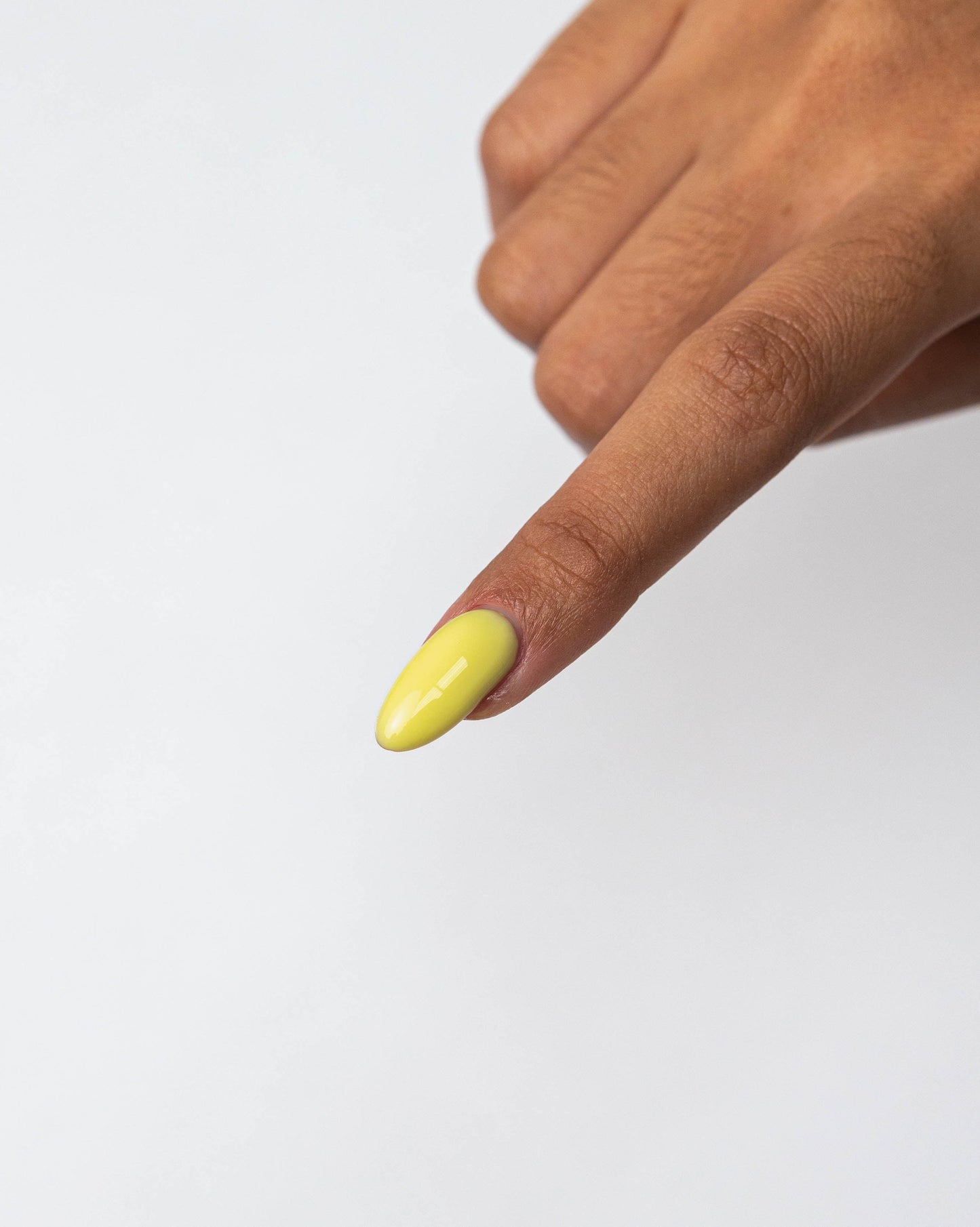 Gingel - color gel polish Lemon Yellow — #777