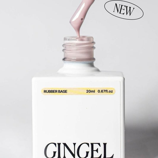 Gingel — color rubber base new Soft Mauve — #RBN012