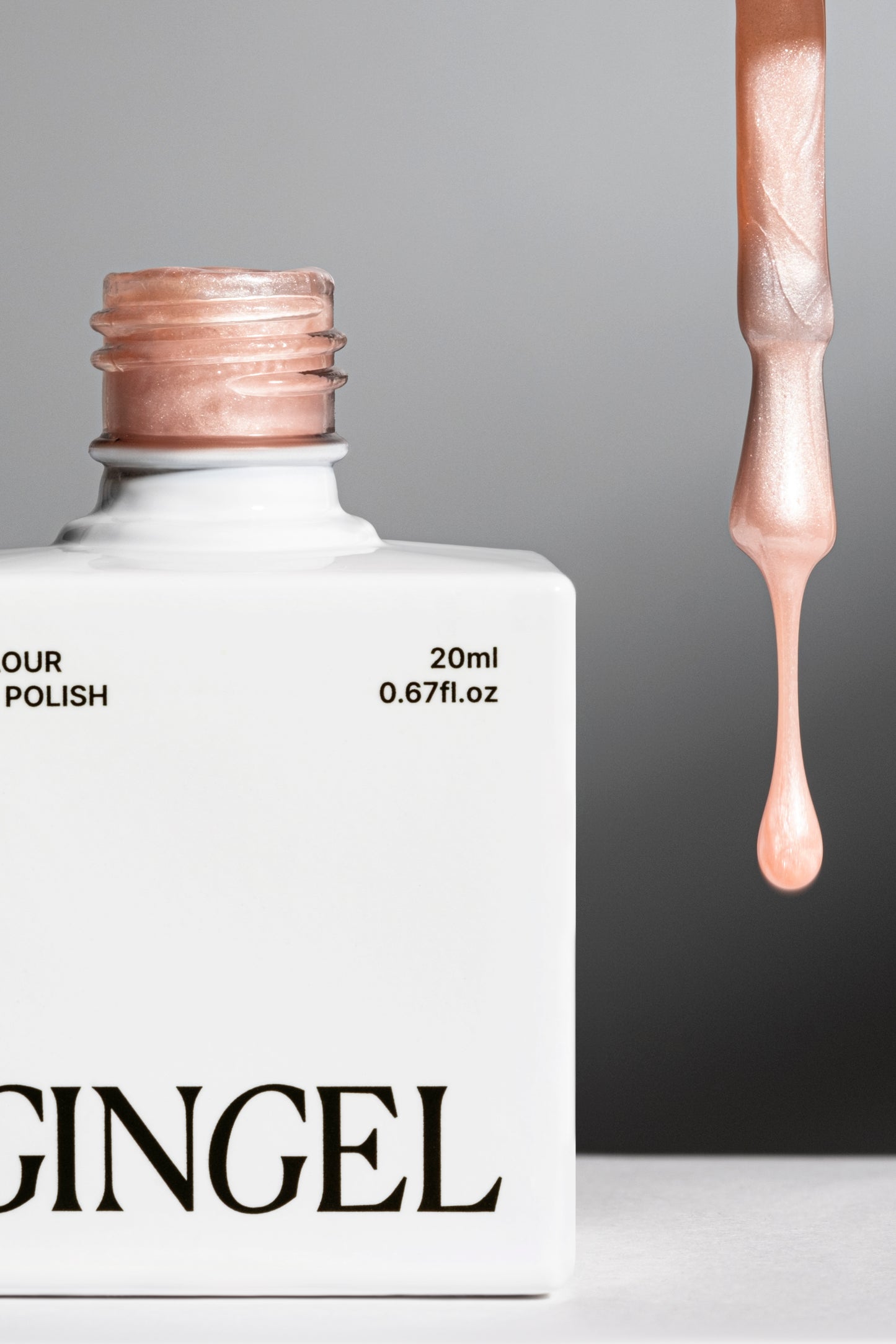 Gingel - color gel polish Peach Champagne — #481