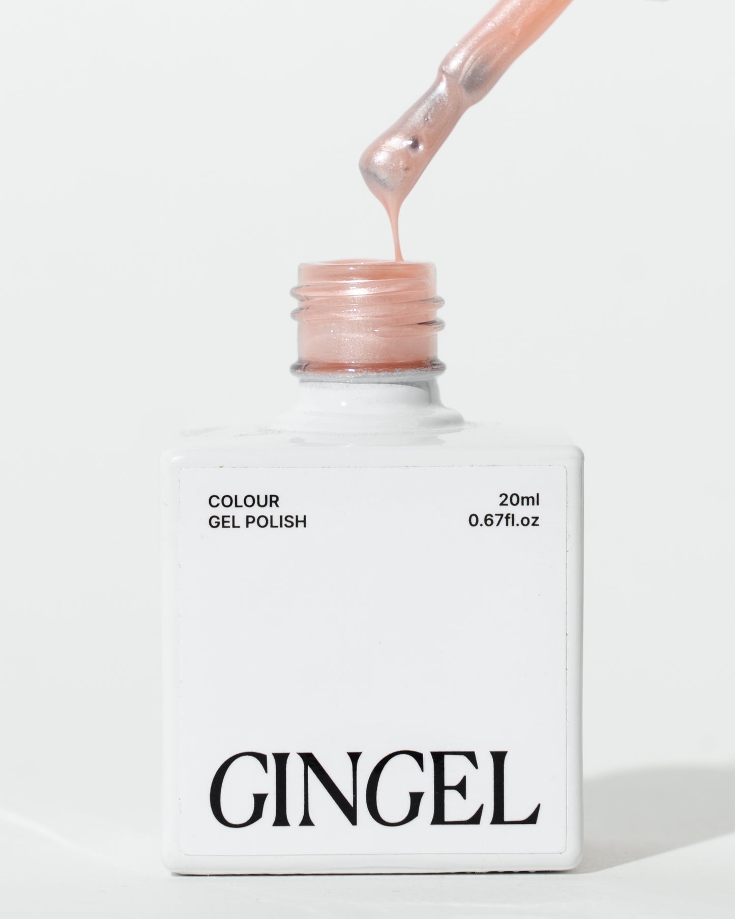 Gingel - color gel polish Peach Champagne — #481