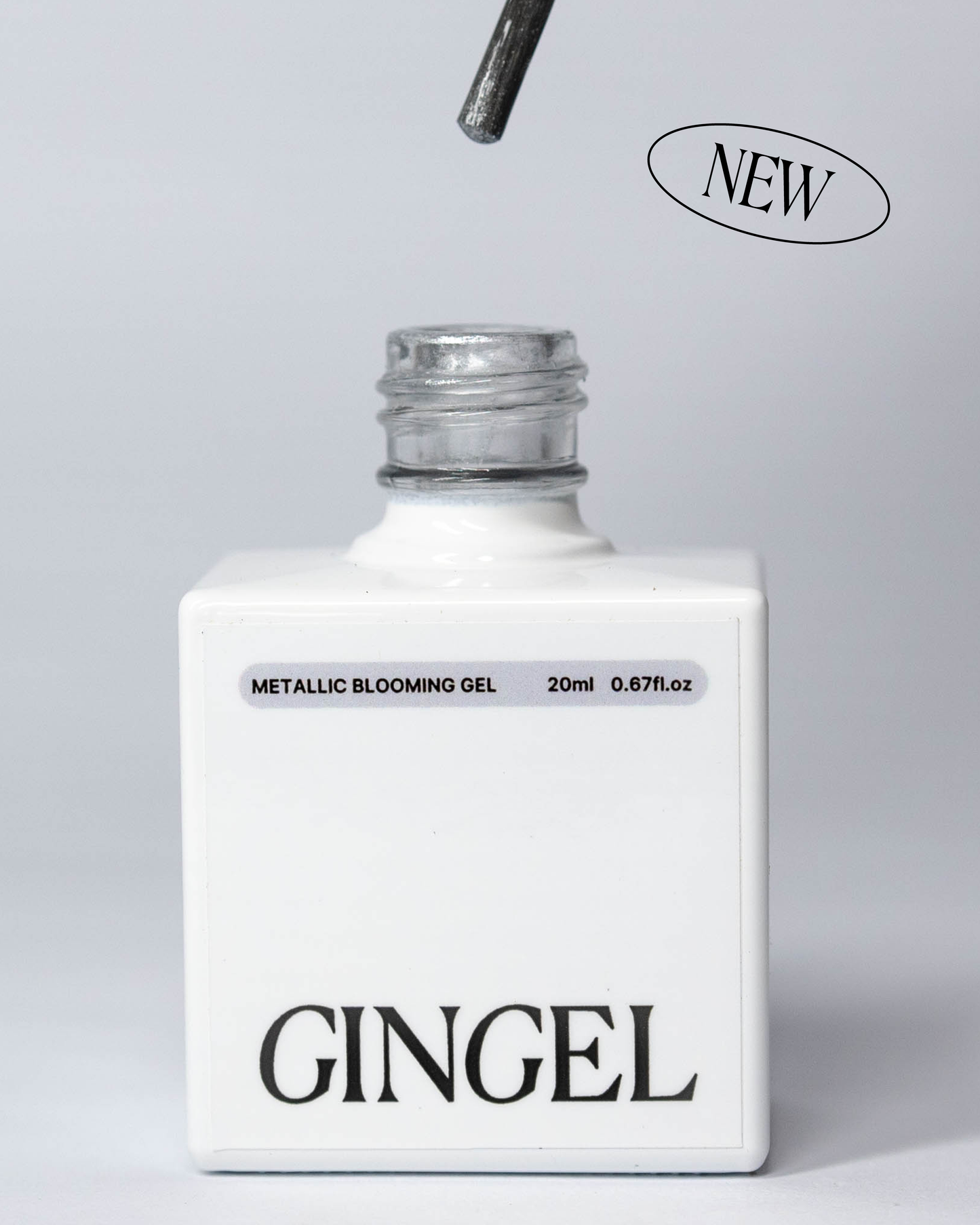 Gingel - Color Gel Polish Metalic Blooming Gel - #BL001