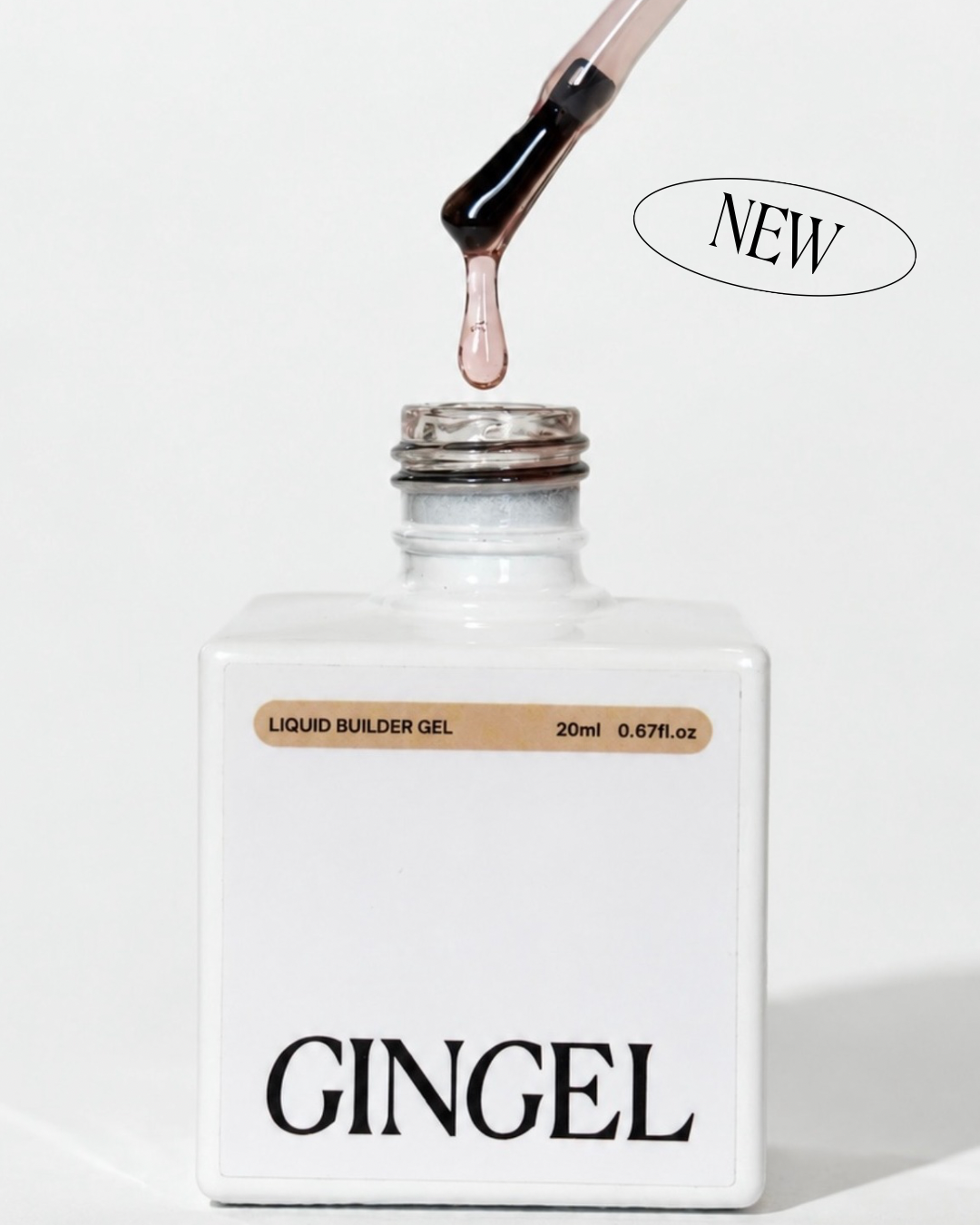 Gingel - Liquid Builder Gel Rossy Gloss - #033
